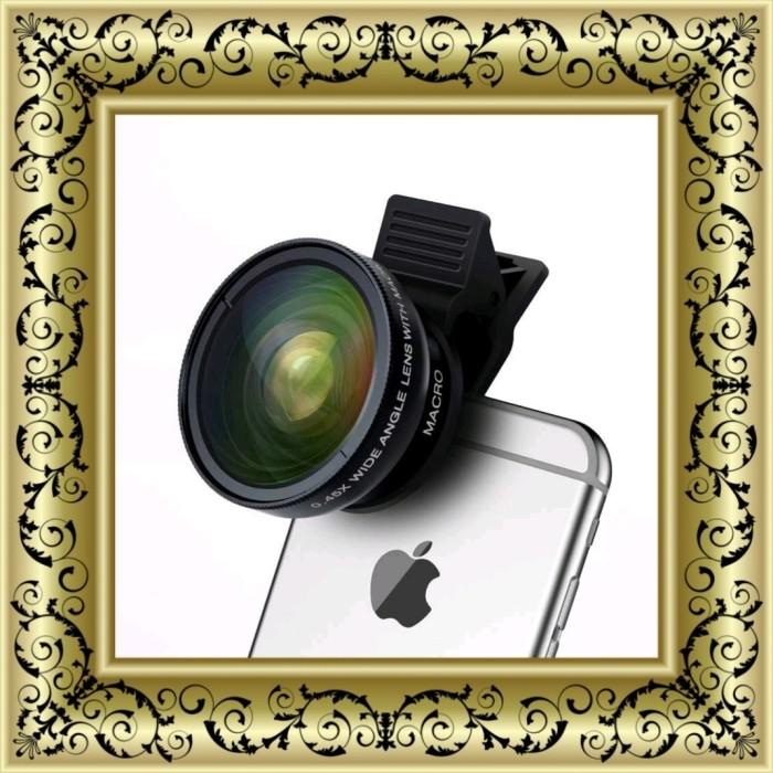 Converter Apexel Lensa Super Wide Angle Lens + Macro Smartphone