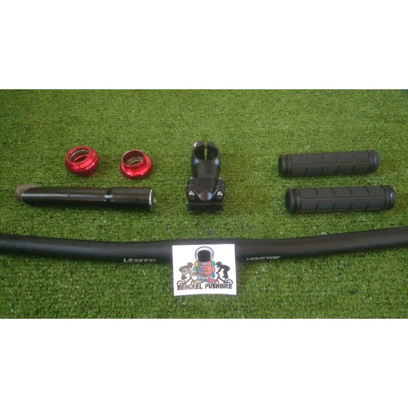 Stang set upgrade pushbike balance bike alloy