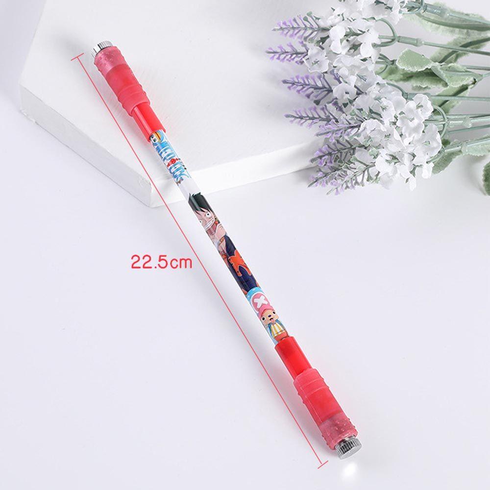 R-flower Rotating Gaming Pen Finger Stationery Mainan Kecerdasan Rolling Diperburuk Anti-Selip Spinning Pen