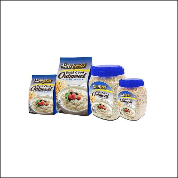 

OAT / GANDUM / OATMEAL QUICK COOK 500GR TOPLES NUTRIGOLD / OATS HALAL