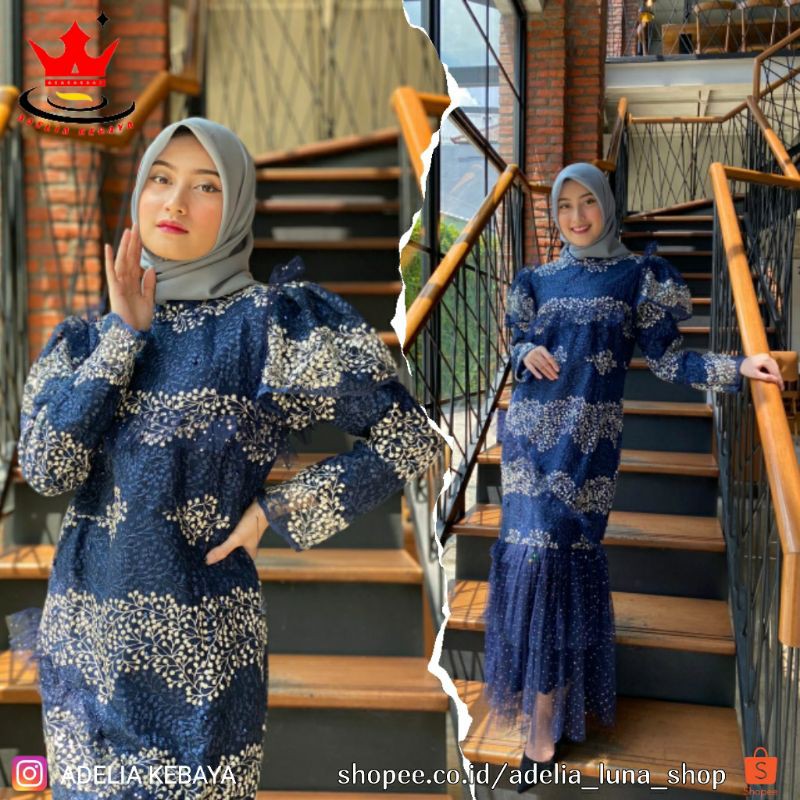 PB&gt; CANTIK BANGEET!!! GAMIS TULLE BORDIR FASHION / GAMIS RANA-RANI / BAJU GAMIS OUTFIT PESTA WISUDA