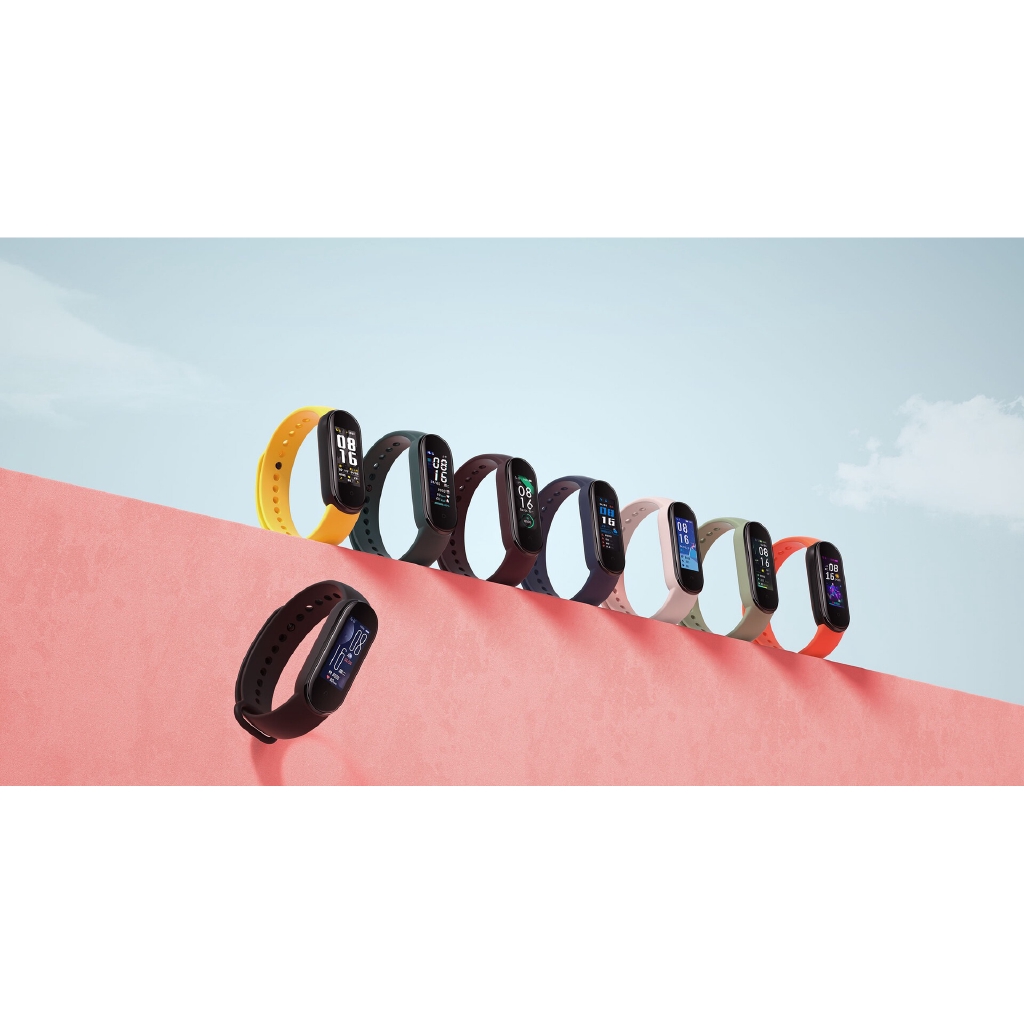 Strap Mi Band 3 4 5 6 Tali MiBand Tali Jam Xiaomi Band Pengganti