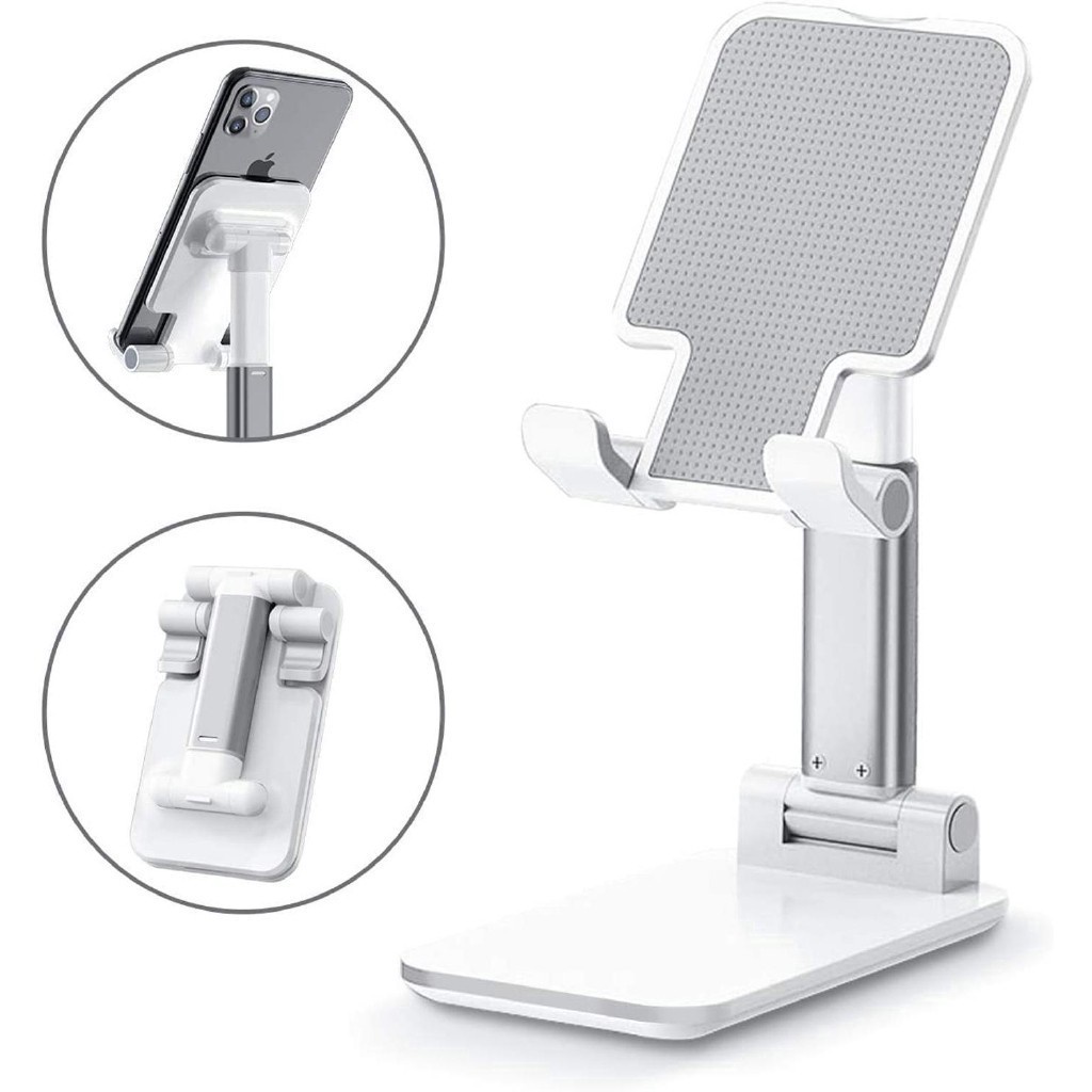 SMS Phone Holder Stand HP Universal Cermin Lipat Liftable Tablet Mobile Phone Stand Holder Murah