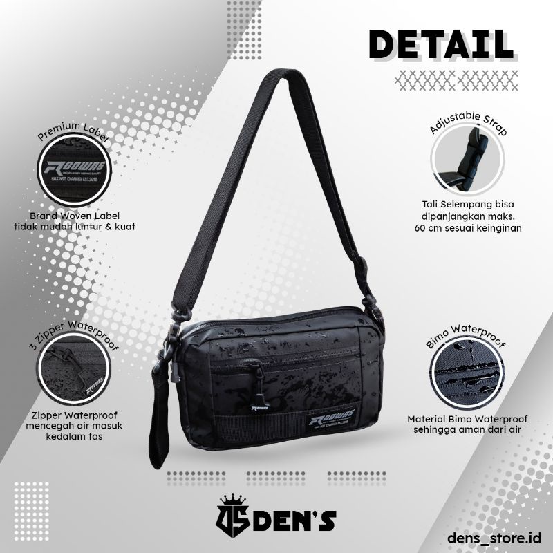 Hand Bag Pria/Clucth Bag/Tas Tangan 3 Penyimpanan Utama Mile