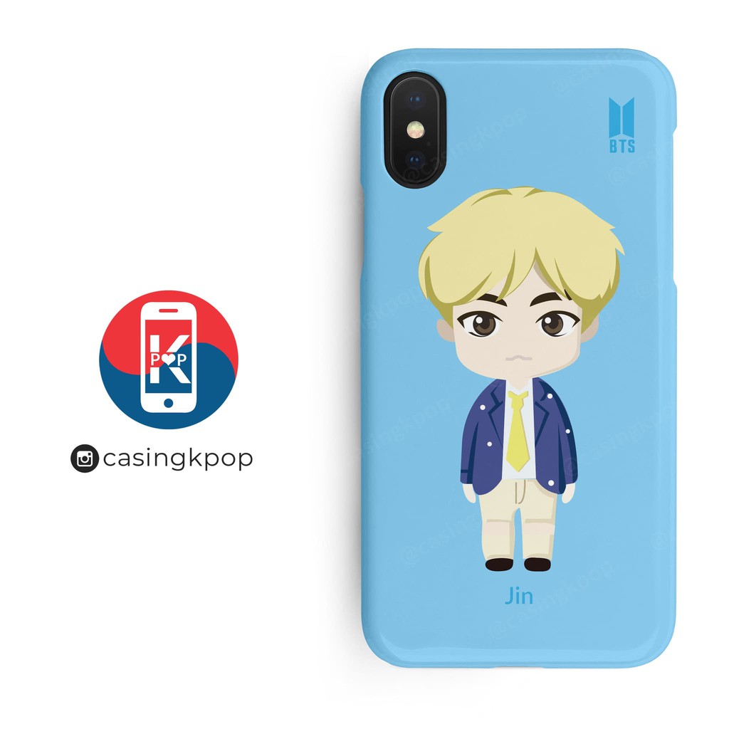 CASEME Casing HP HANDPHONE KPOP BTS POP UP STORE- CHARACTER JIN