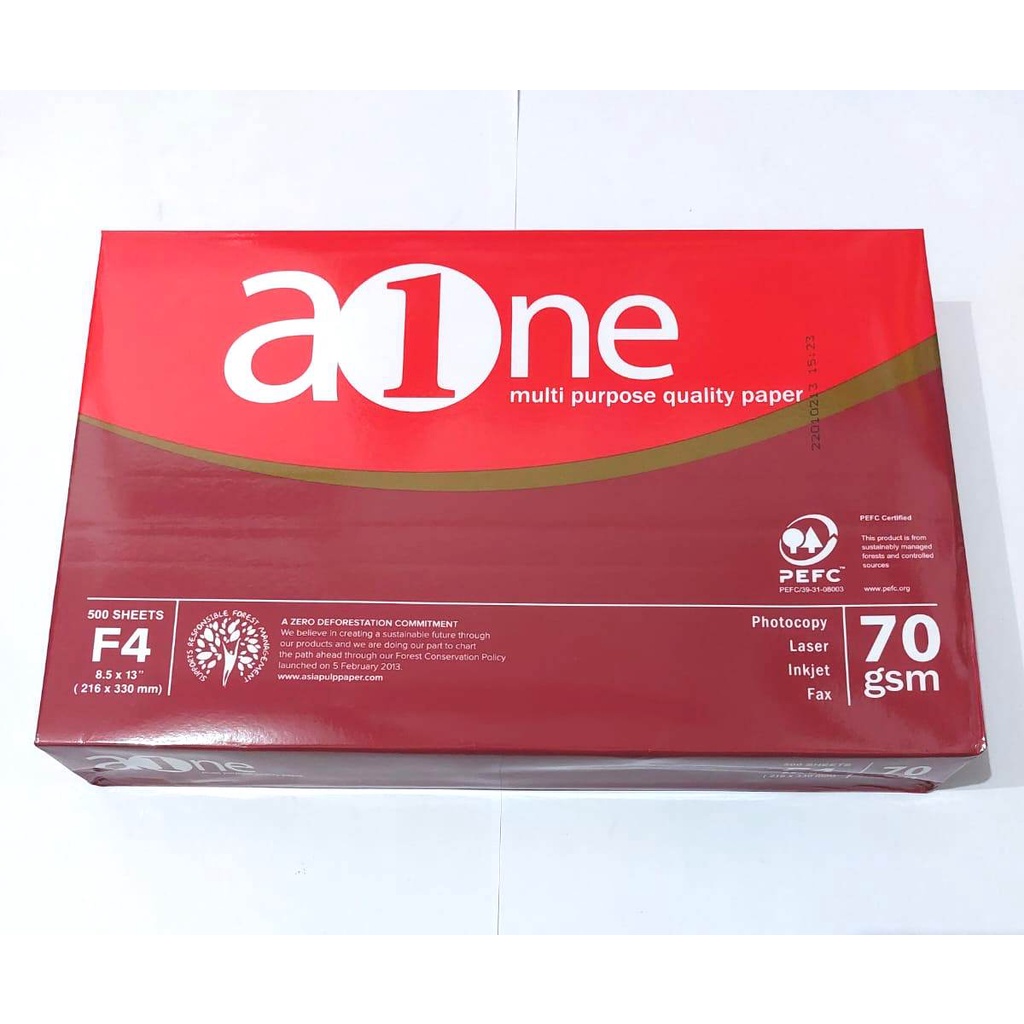 

Kertas HVS F4 FOLIO 70 gr 70 gsm 70gsm 70gram A ONE