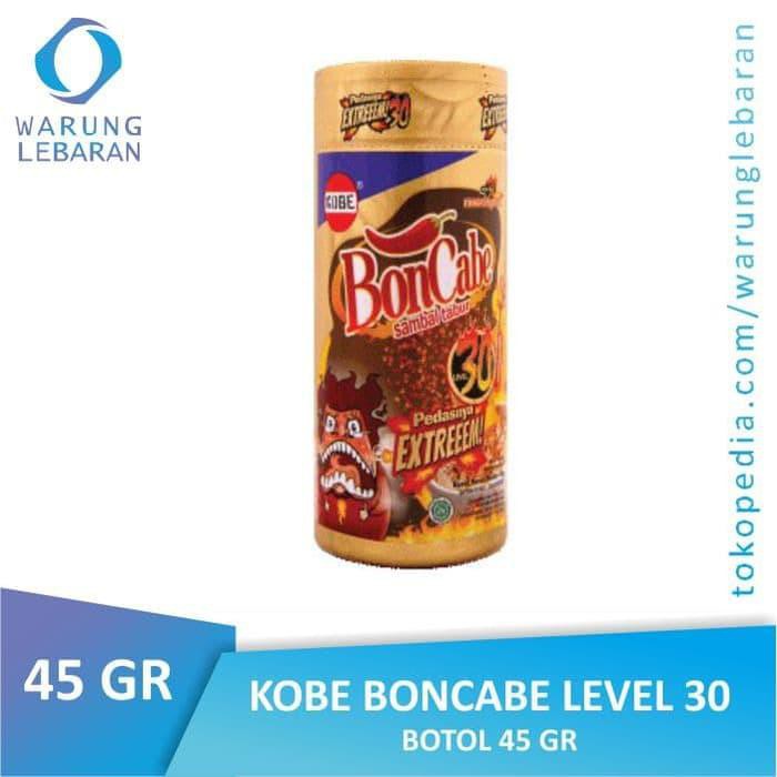 

BTL BONCABE Sambal Tabur Kobe | Level 30 Original BOTOL Bon Cabe BERKUALITAS