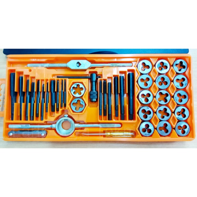 Tap & die set 40pc SUPER asli (japan)
