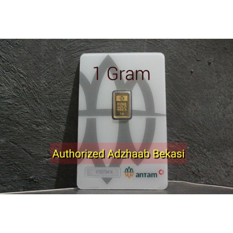 Logam Mulia Antam 1 Gram CertiCard 2021 Redmark