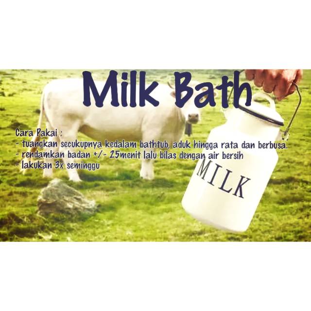 Milkbath Mandi susu ala Salon