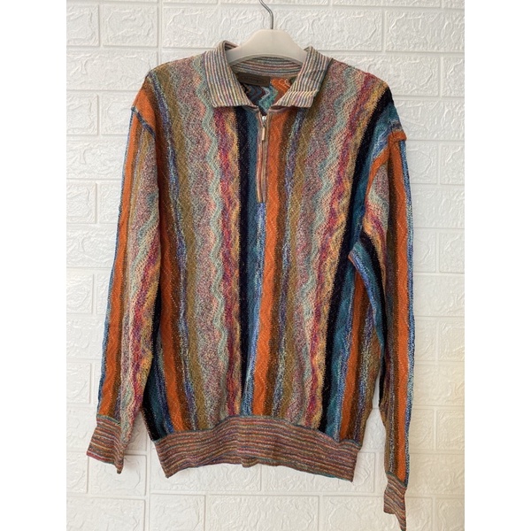 sweater rajut missoni preloved