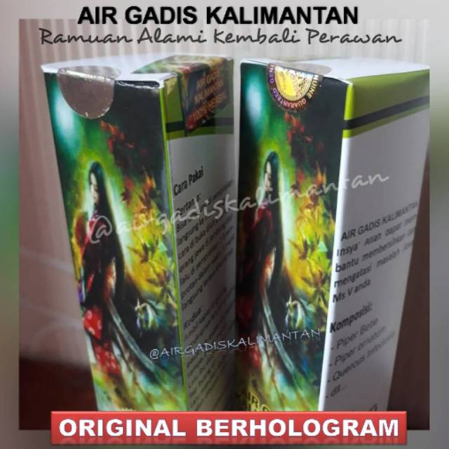 Air Gadis Kalimantan Perapat Wanita Asli Original 100% Herbal