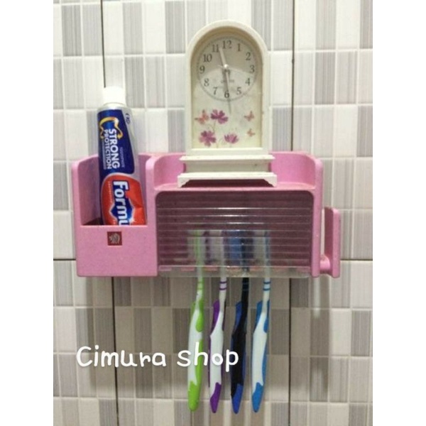Tempat sikat gigi lion star/tooth brush holder lion star/tempat sikat gigi gantung/tempat sikat gigi