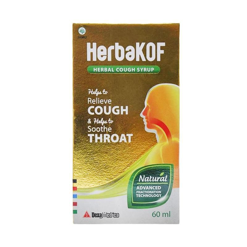 

HERBAKOF HERBAL COUGH SYRUP 60 ML