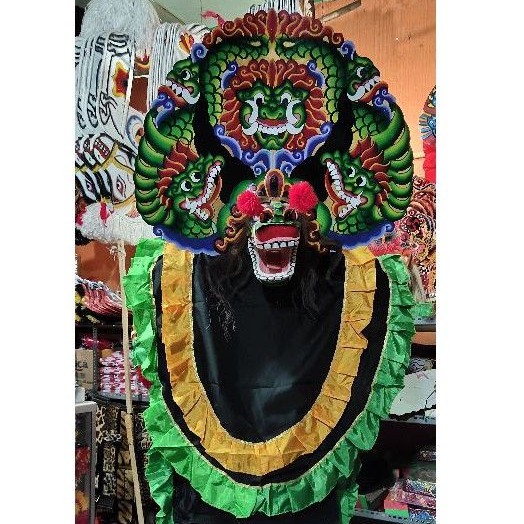 Barongan anak / barongan / reog / pecut / pecut bopo / devil / baju barong / caplokan / reog thik