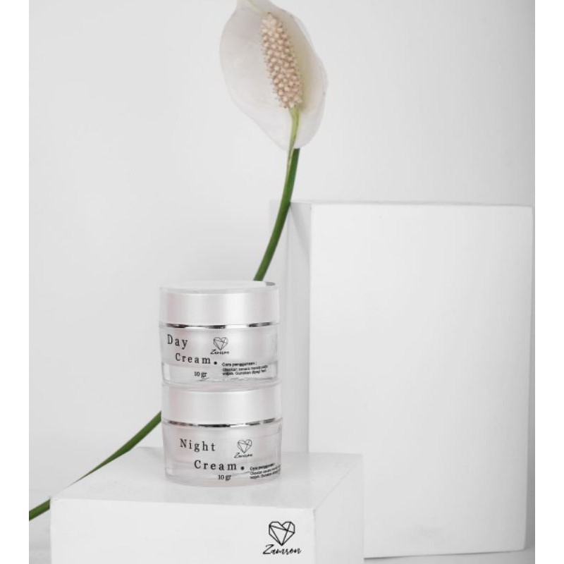 day cream zamron + zam-zam spray + sunscreen