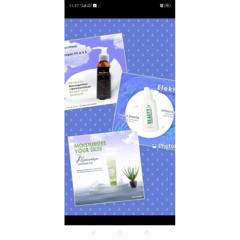 Natura beauty spray, Natura aloevera, Natura chocholate soap
