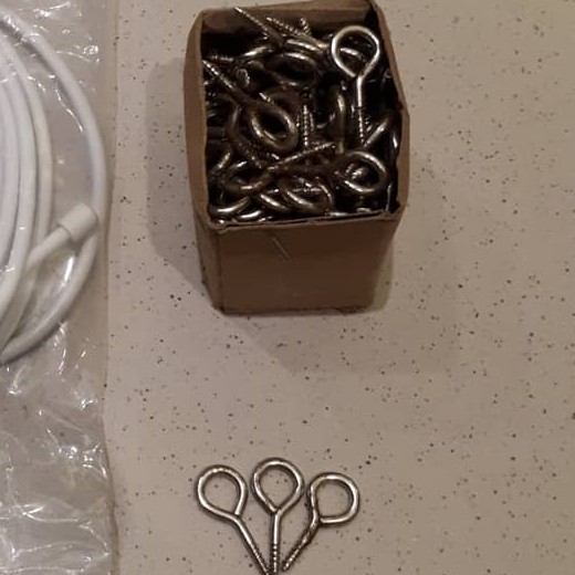 1box skrup O skrup kawat cantolan kawat gorden