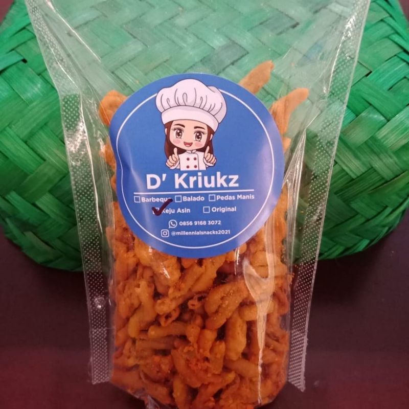 

Keripik Usus Ayam D' Kriukz
