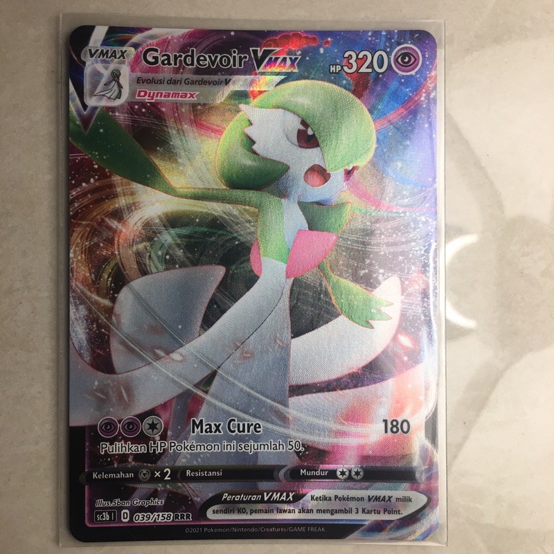kartu Pokemon,Gardevoir VMAX RRR