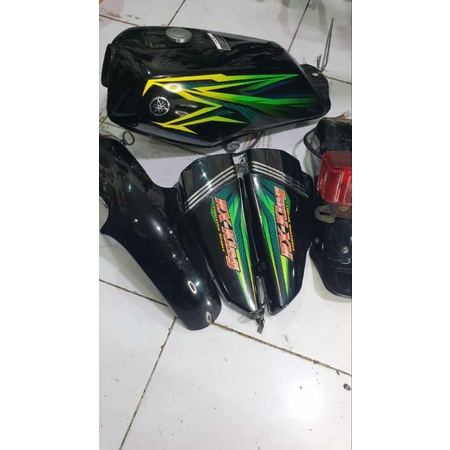 BAJU SET RX KING 2005 LIS HIJAU original copotan