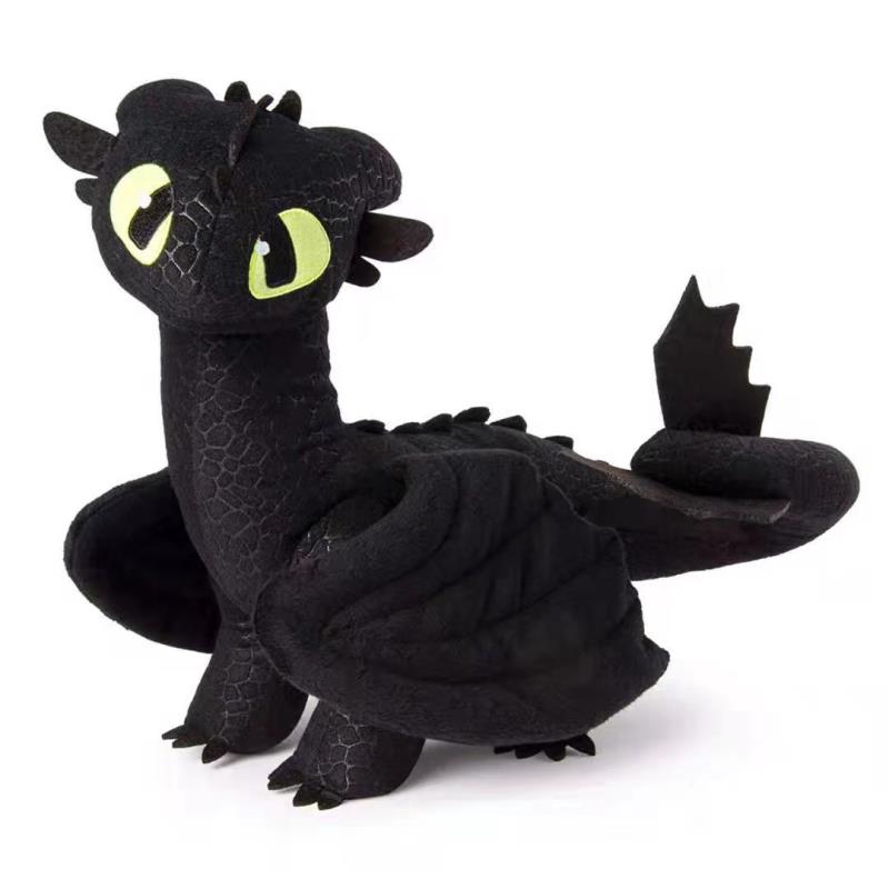 night fury dragon stuffed animal