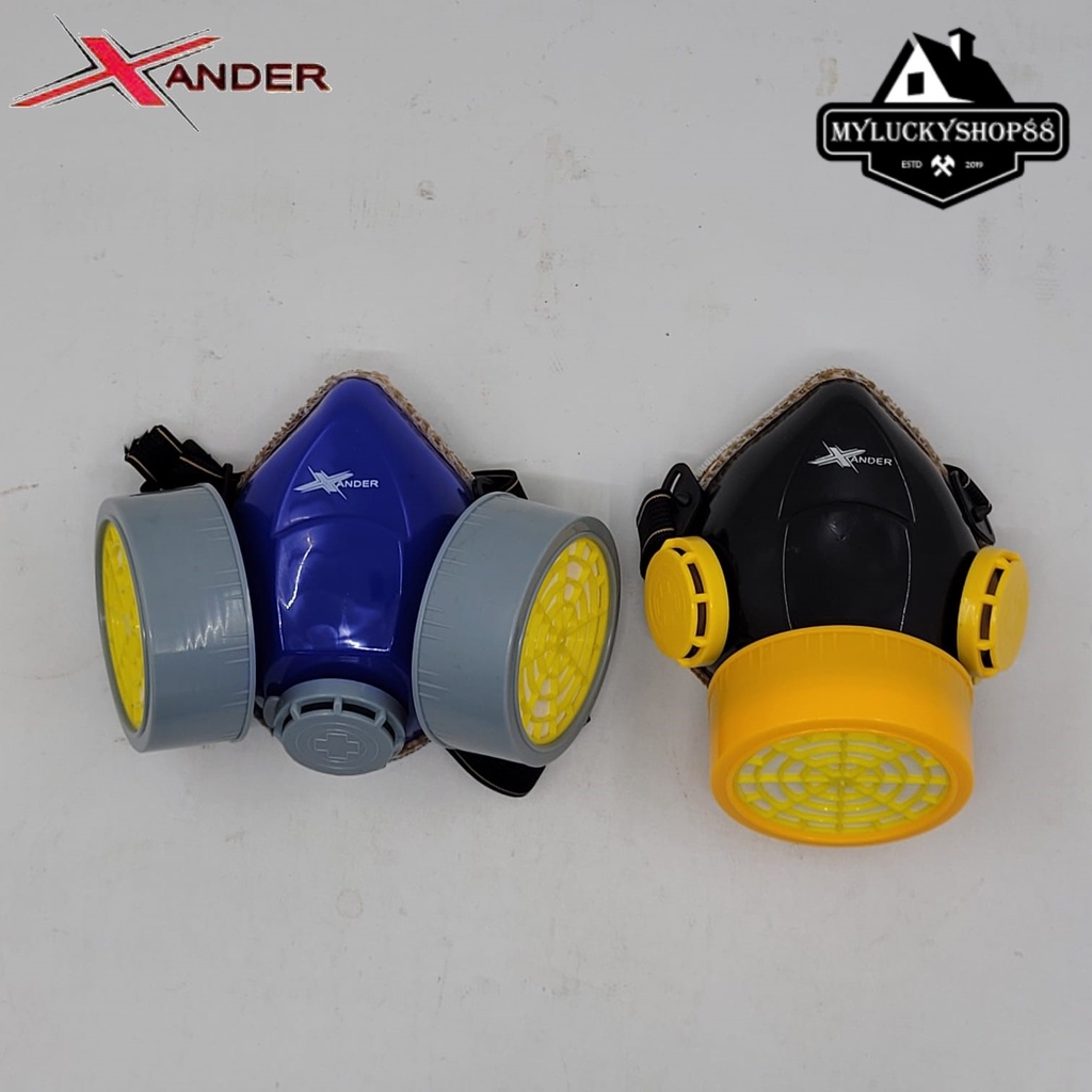 Xander Masker Obat Chemical Gas Respirator Kimia Graffiti XD305 XD306