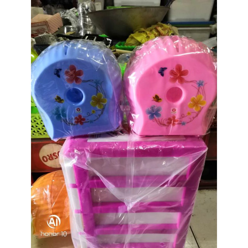 Tempat tissu Sunlife model siput / Tempat tissue karakter / termurah kotak tissue