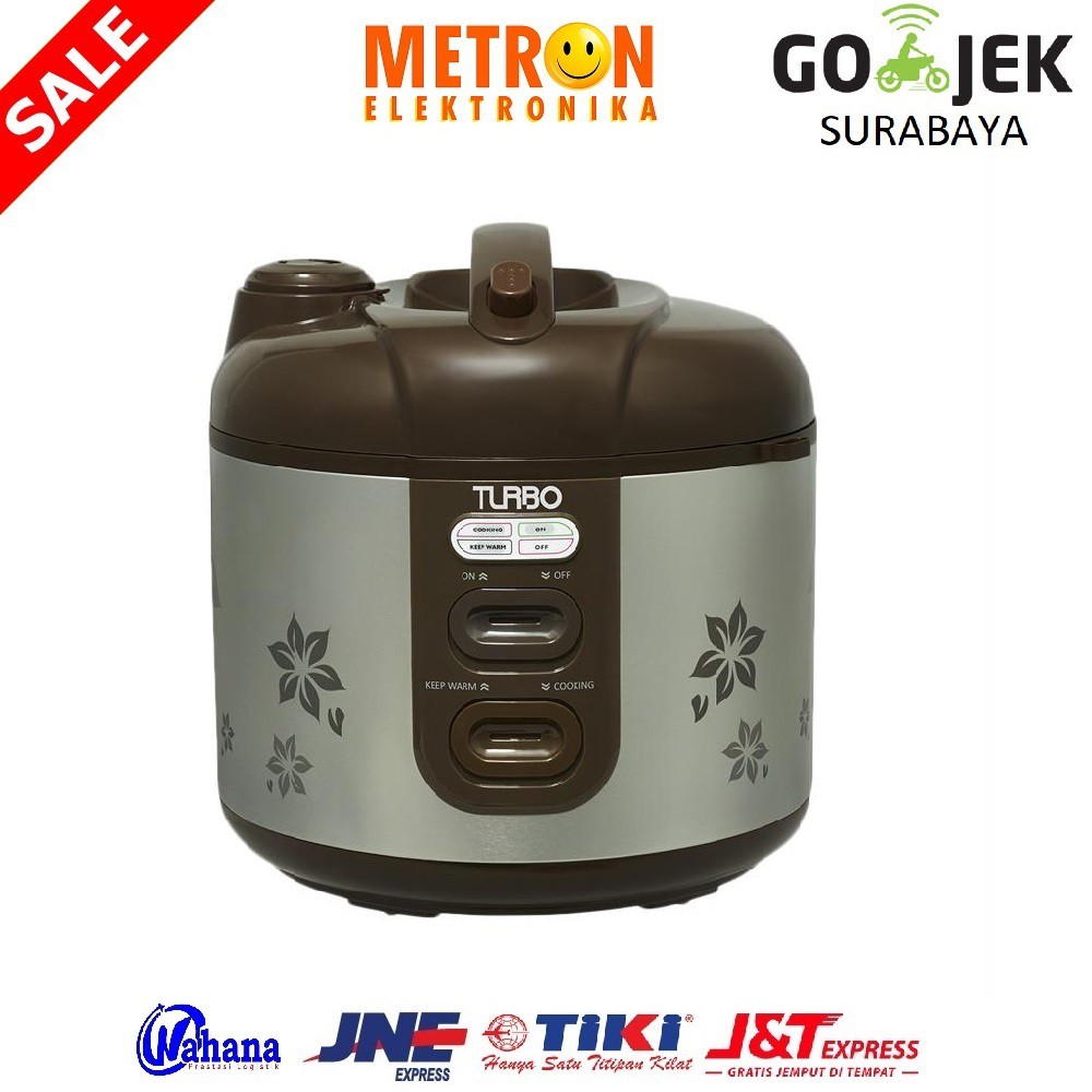 Turbo CRL1180 5 Rice Cooker 1.8 L DARK BROWN MAGIC COM CRL1180