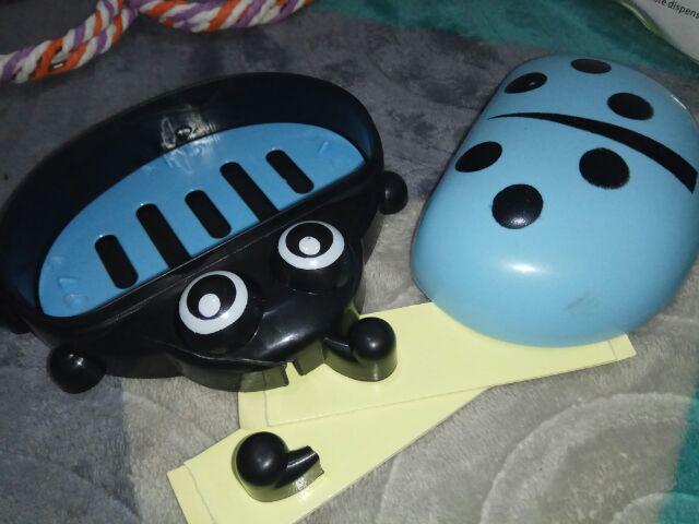 (stok Ready) Tempat Sabun Mandi Batang Lady Bug