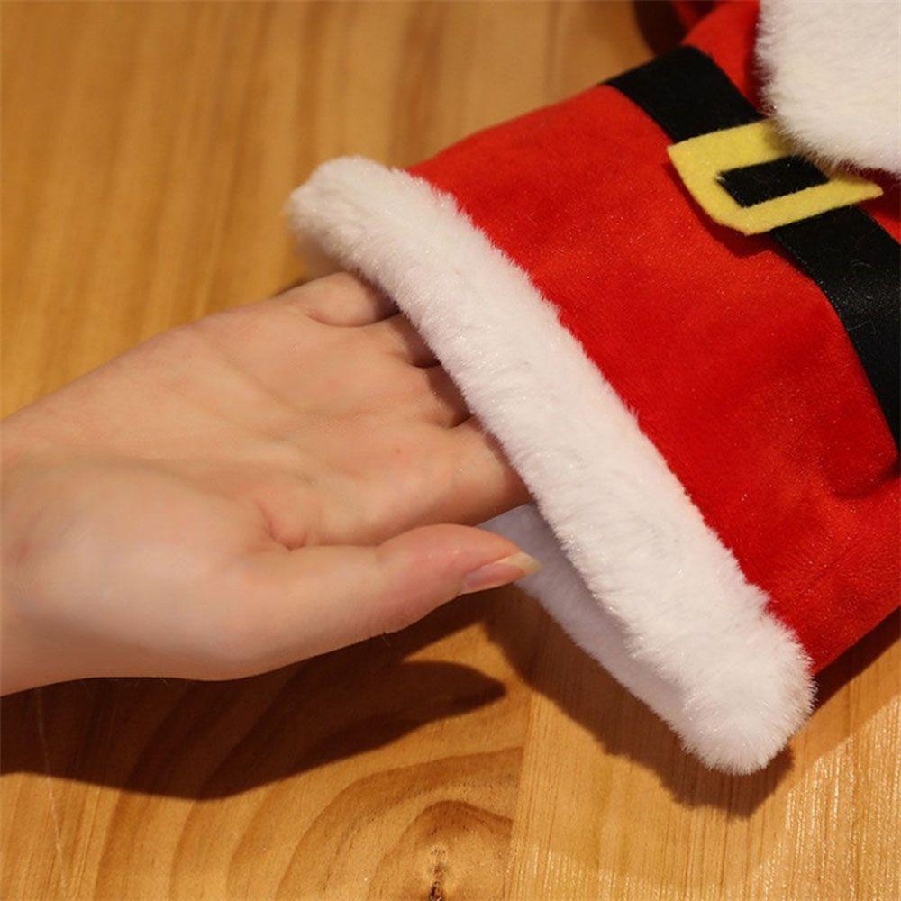 Lanfy Santa Claus Hand Puppet Boneka Tangan Santa Claus Kartun Hadiah Natal Aktivitas Boneka Karakter Mainan Boneka Boneka Aksesoris Anak Mainan Mewah