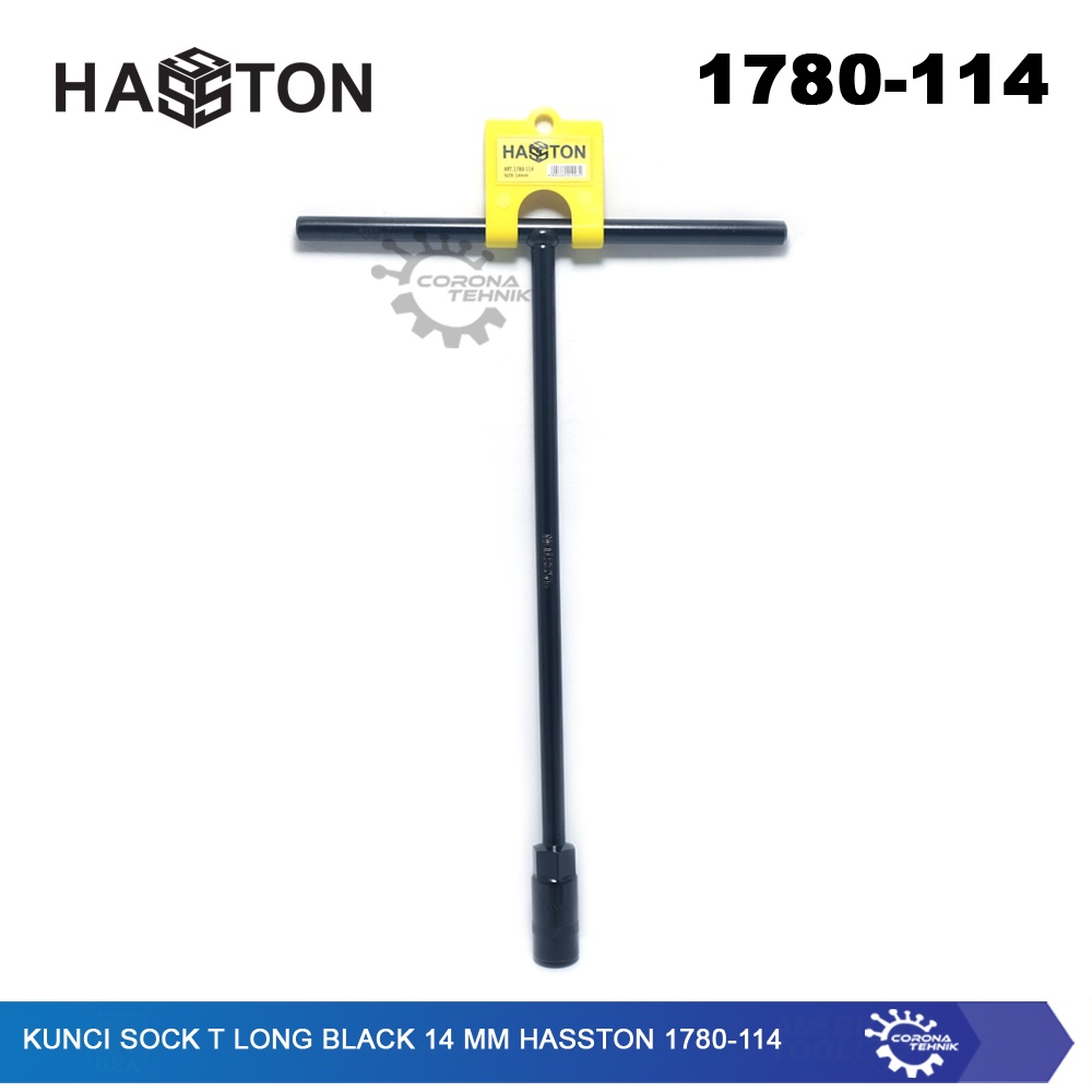 Hasston 1780-114 - Kunci Sock T Long Black 14 mm