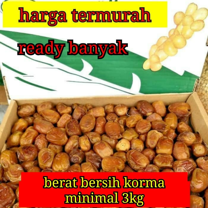 

PROMO TERBATAS - KURMA SUKARI 3KG BASAH