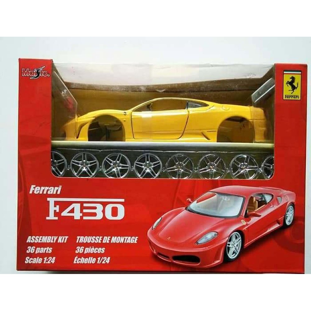 Diecast maisto rakit  Ferrari F430 Kuning