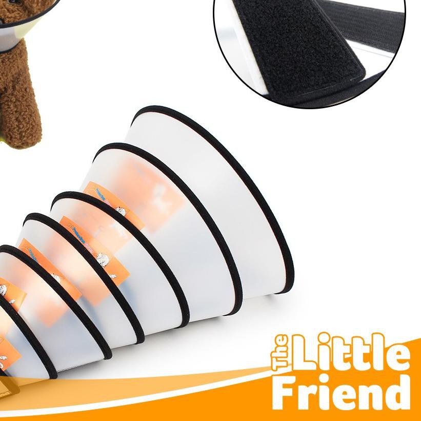 PROMO BESAR KODE-713 Lingkaran Corong Penutup Leher/Kepala Anti Bite/Pet Collar Cone Anjing Kucing P