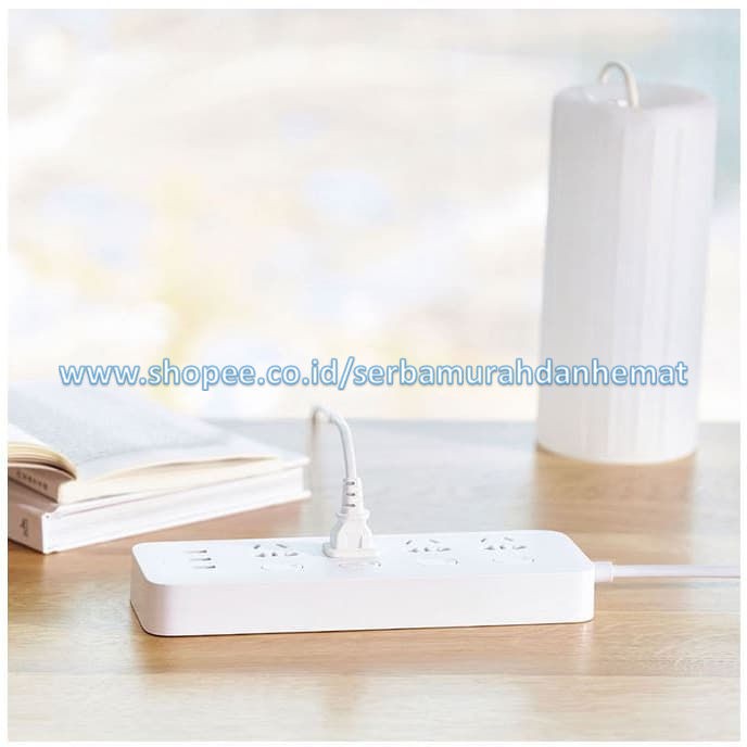 Colokan Terminal Universal On Off Masing masing Colokan MIJIA Power Strip 4 Socket