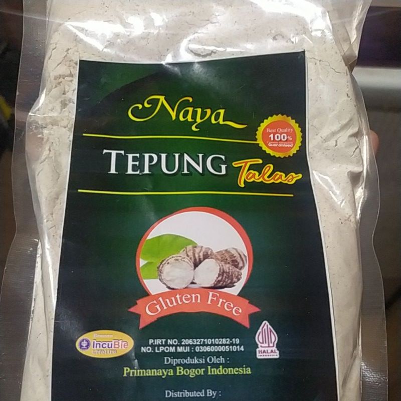 

Tepung talas 500g