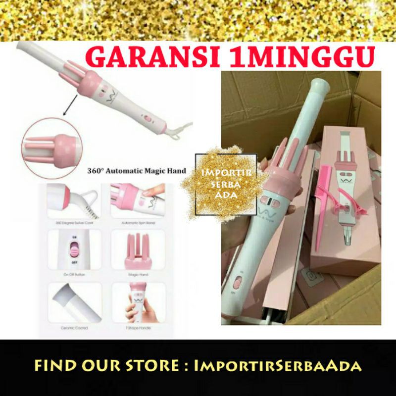 Magic Curler Automatic Hair Curler Catokan keriting rambut Magic Curler Automatic Hair Curler Catokan keriting rambut