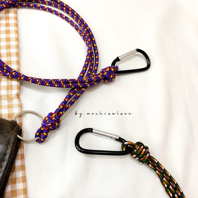 Tali Dompet Paracord / Tali Paracord Untuk Gantungan Dompet / Tali Dompet Pria