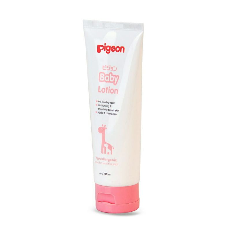 Pigeon Baby Lotion 100 mL Pigeon Baby Lotion with Jojoba &amp; Chammomile 100ml 100 ml PIGEON BABY LOTION 100ML LOTION BAYI PIGEON HAND BODY BAYI PIGEON BABY DIAPER CREAM  PIGEON LOTION BAYI HANDBODY BAYI LOTION