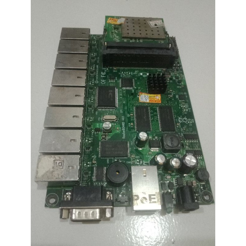 Mesin mikrotik 493(mesin saja) bb 0,0
