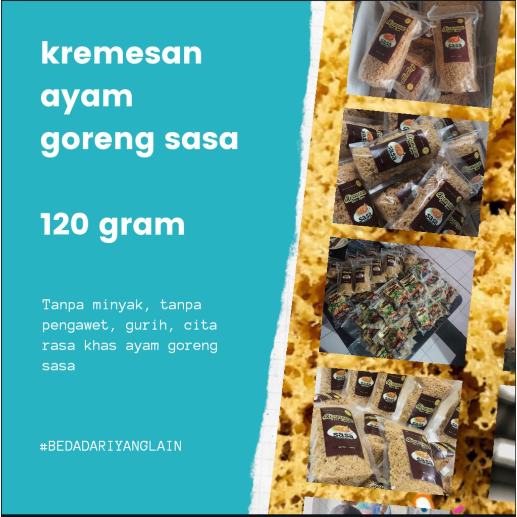 

kremes ayam goreng sasa