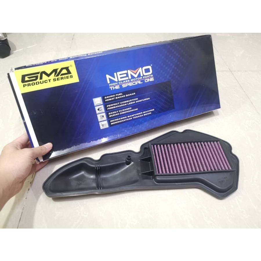 Filter Saringan Udara Sparepart Variasi Motor Honda Pcx 160 New Nemo GMA GARANSI