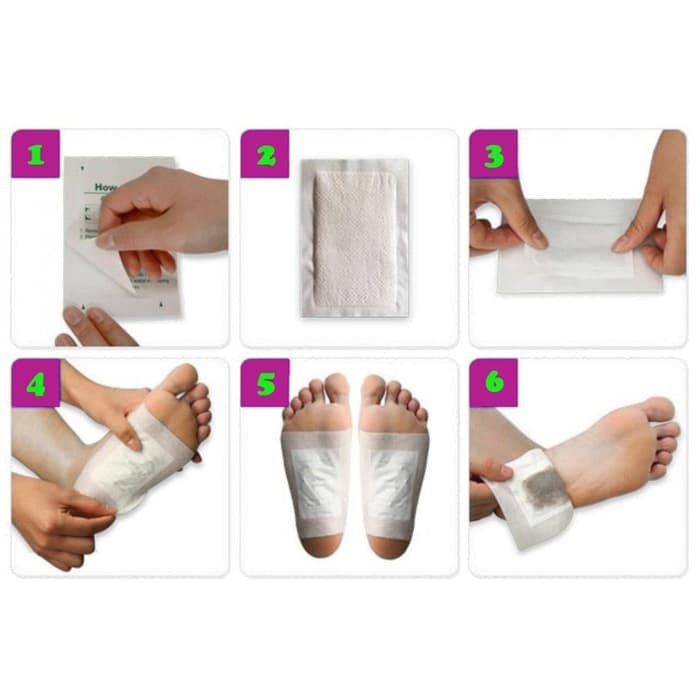 KIYOME KINOKI CLEANSING DETOX FOOT PADS