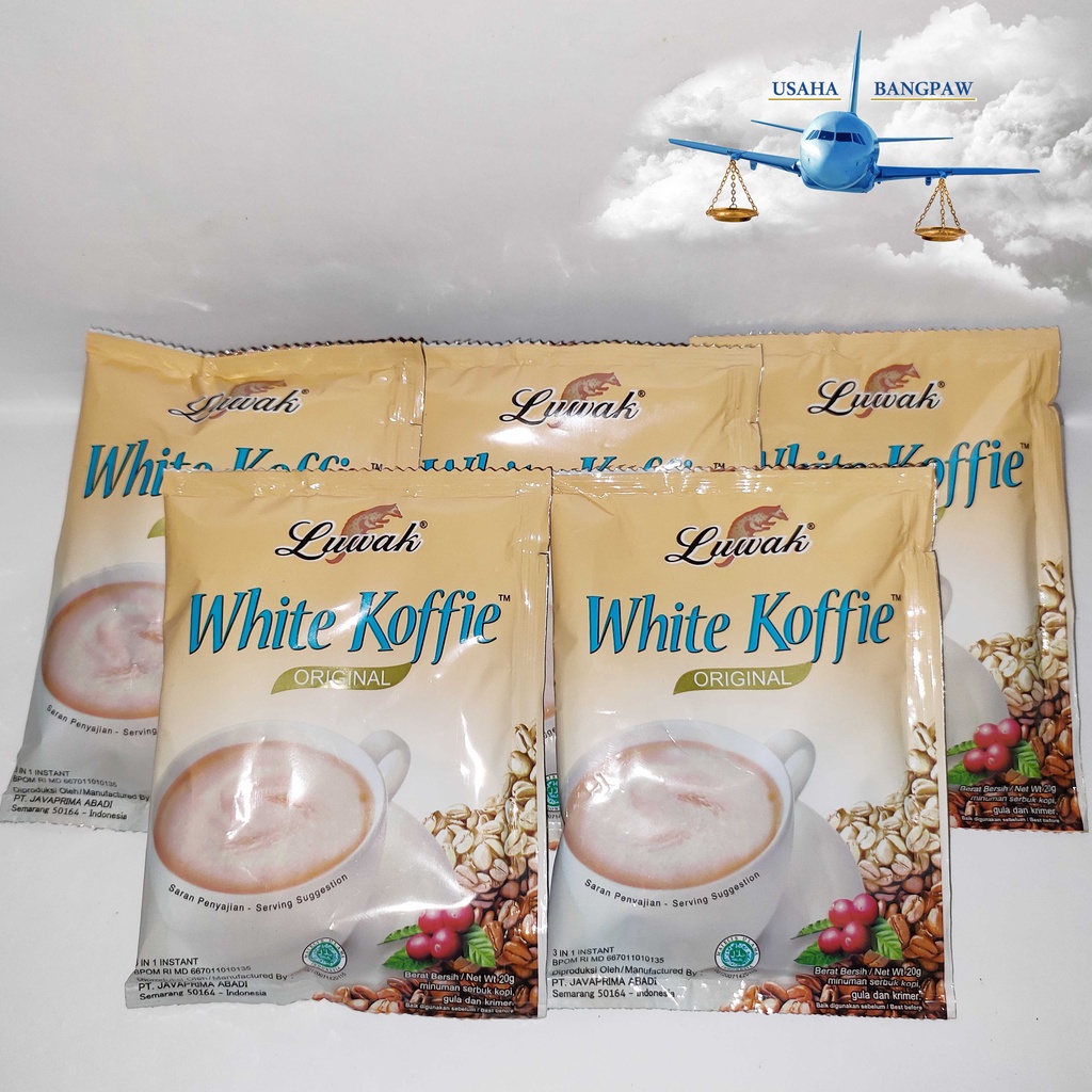 

Luwak White Coffe Koffie Original 5 Sachet