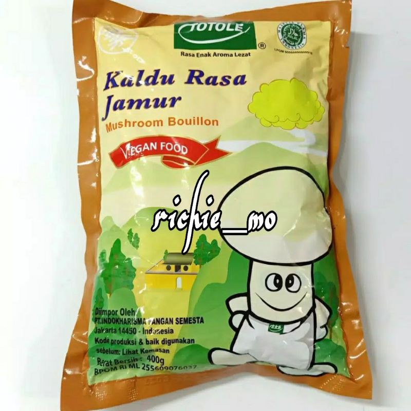 

Micin Jamur/ kaldu Jamur Vegetarian Life 80gr/ 200gr/ 400gr Non MSG