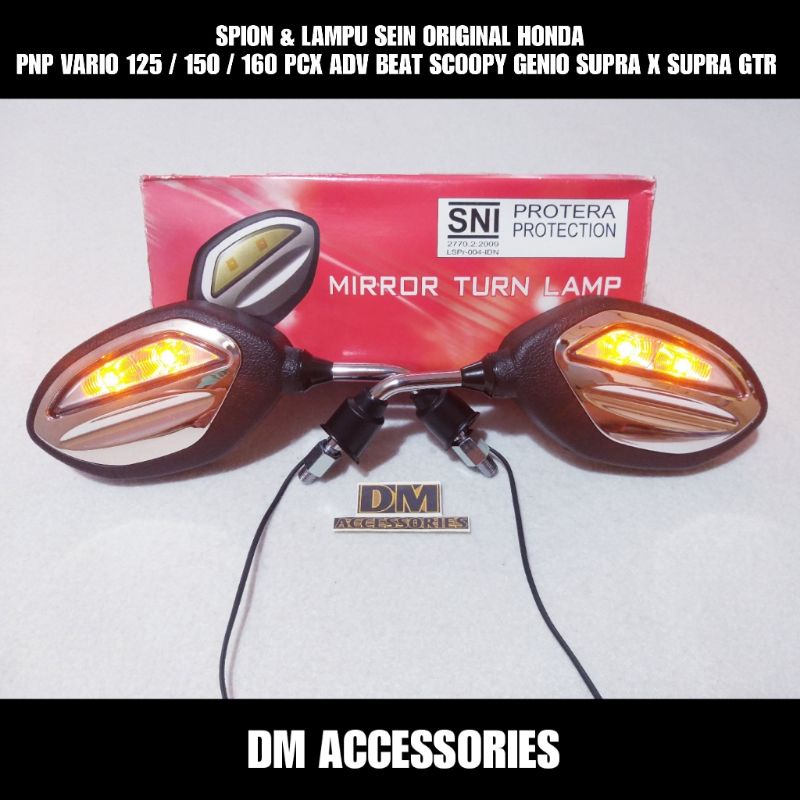 SPION SEIN LED ORIGINAL HONDA BEAT VARIO PCX ADV SCOOPY GENIO SUPRA X 125 SUPRA GTR & SEMUA MOTOR