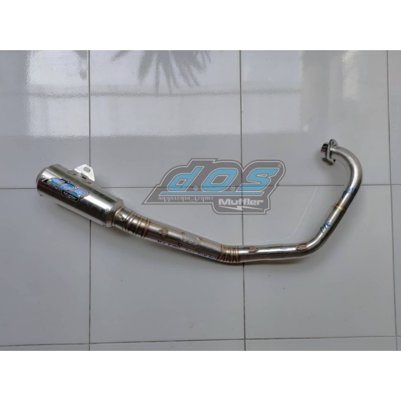 KNALPOT DOS MUFFLER MX KING UNDERBONE