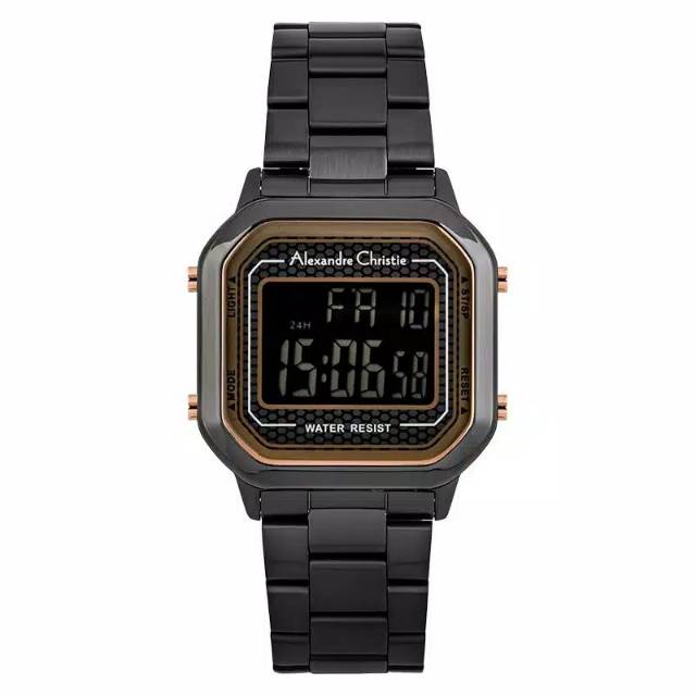 Alexandre Christie AC 9226 LH Digital Original Wanita [Black]