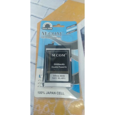 Baterai Double Power Mcom Infinix hot 8 BL-49FX BL49FX